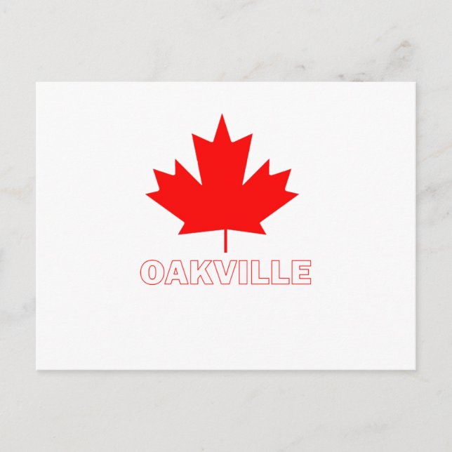 Carte Postale Oakville (Ontario) (Devant)