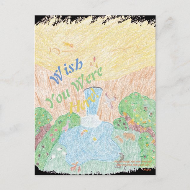 Carte Postale Oasis (Devant)