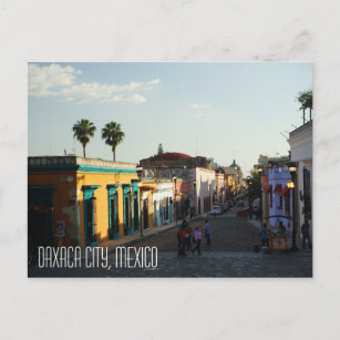 Carte Postale Oaxaca City Mexico, centre ville rue