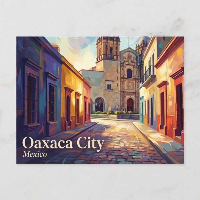 Carte Postale Oaxaca Ciudad Mexique (Devant)
