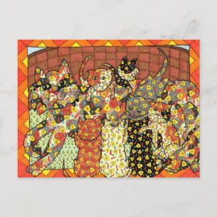 Carte Postale Oaxacan Chat et chatons