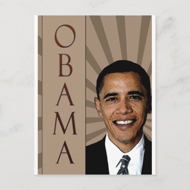 Carte Postale Obama (Devant)