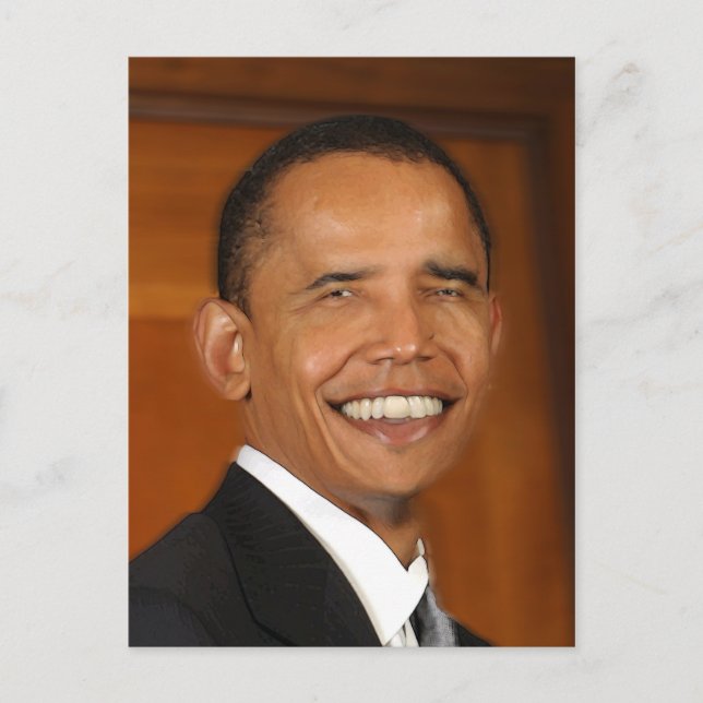 Carte Postale obama (Devant)