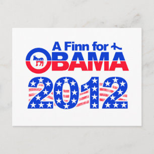 Carte postale OBAMA 2012