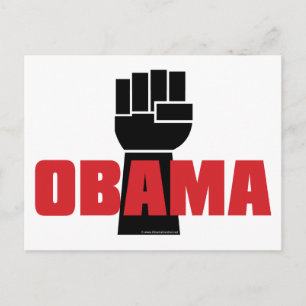Carte Postale Obama à raison!