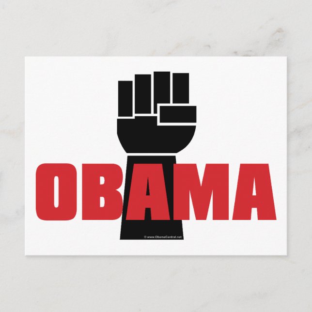 Carte Postale Obama à raison! (Devant)