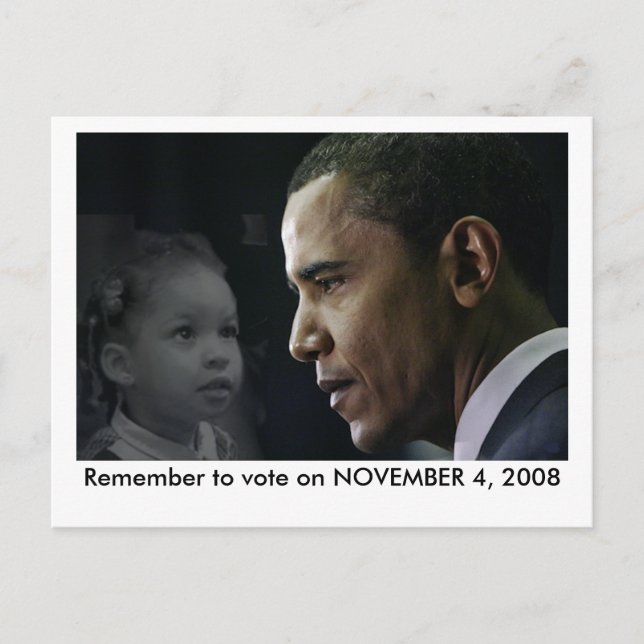 Carte postale Obama - Ashley (Devant)