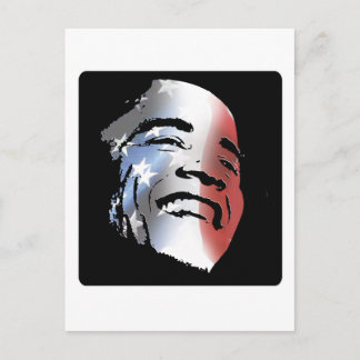 Carte Postale Obama : Étoiles et bandes
