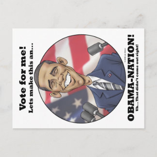 Carte Postale Obama-Nation
