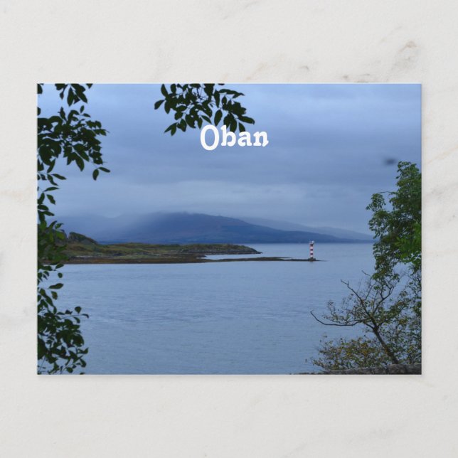 Carte Postale Oban (Devant)