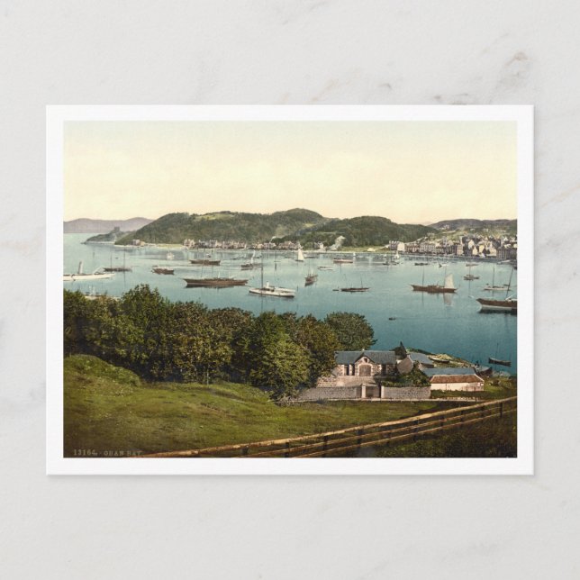 Carte Postale Oban Bay, Argyll et Bute, Écosse (Devant)