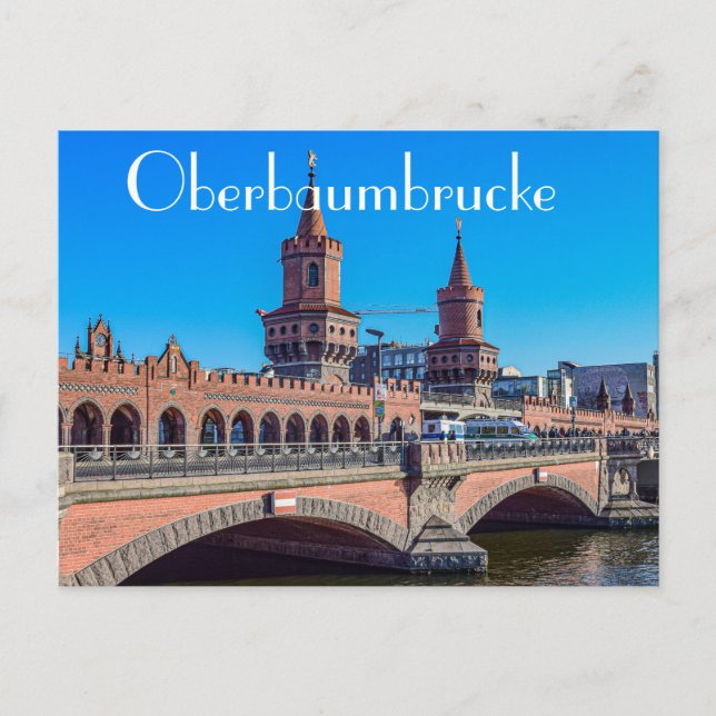Carte Postale Oberbaumbrücke Allemagne (Devant)