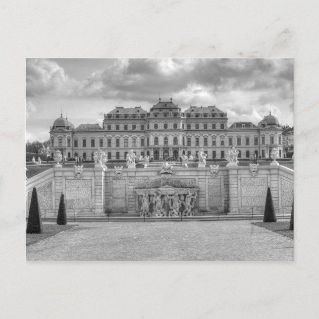 Carte Postale Oberes Belvedere (Devant)