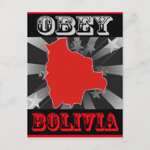 Carte Postale Obey Bolivie