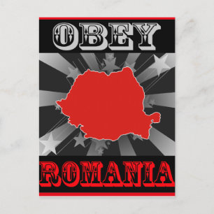 Carte Postale Obey Roumanie