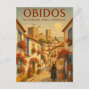 Carte Postale ÓBIDOS – Le Joyau Médiéval du Portugal