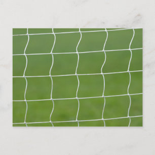 Carte Postale Objectif de football net