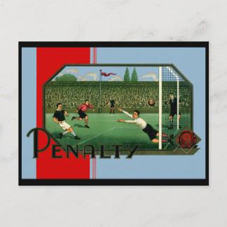 Carte Postale Objectif de sanction Football britannique