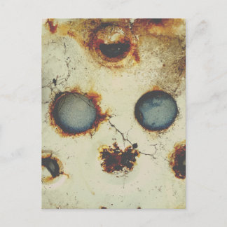 Carte Postale Objet abandonné rouillé d'aspect drôle