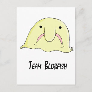 Carte Postale objet blob d'équipe