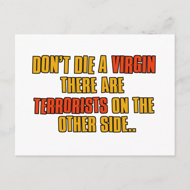 Carte Postale Objets cadeaux amusants (Devant)