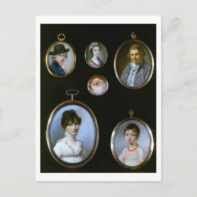 Carte Postale Objets de portrait, from LtoR and TtoB: sir Thoma (Devant)
