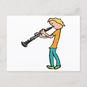 Carte Postale Oboe