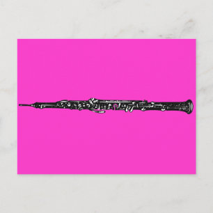 Carte Postale Oboe