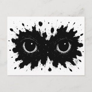 Carte Postale Observateur dans l'encre : Sigil de la Tache sur l