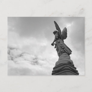 Carte Postale observateur de cimetière