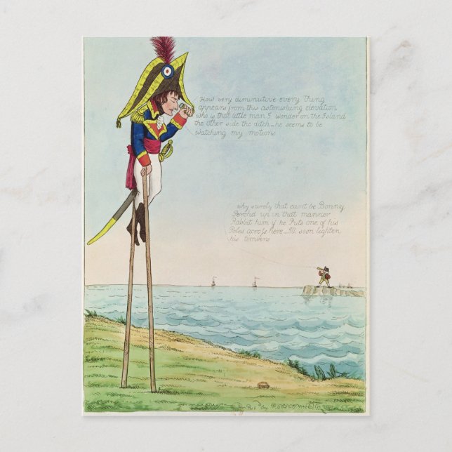 Carte Postale Observations Sur Les Stiltes (Devant)
