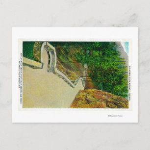 Carte Postale Observatoire de nid d'aigle sur le fleuve Columbia