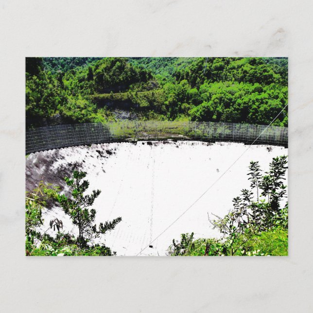 Carte Postale Observatoire de Porto Rico Post Card XI (Devant)