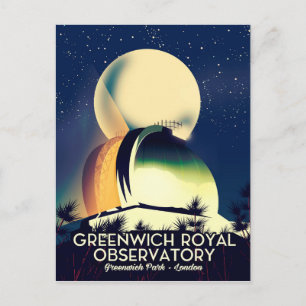 Carte Postale Observatoire royal de Greenwich Londres