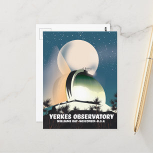 Carte Postale Observatoire Yerkes Williams Bay, Wisconsin, États