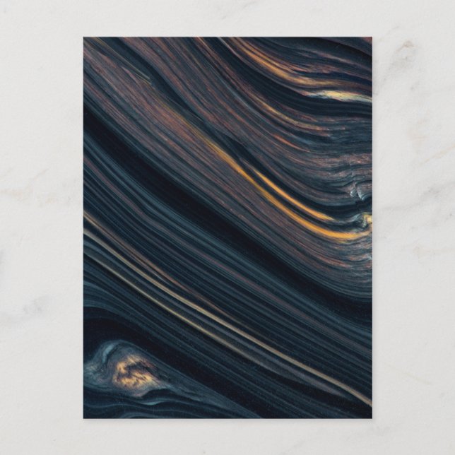 Carte Postale Obsidienne Goldsheen Acajou (Devant)