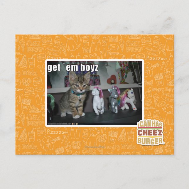 Carte Postale Obtenez-les boyz (Devant)