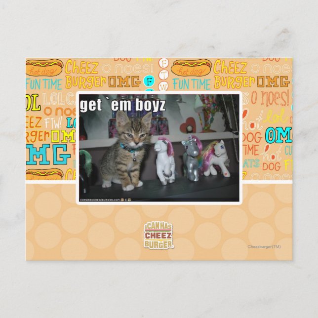 Carte Postale Obtenez-les boyz (Devant)