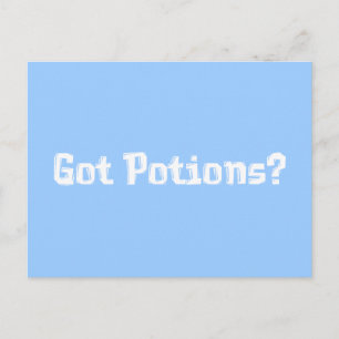 Carte Postale Obtenir des cadeaux de potions