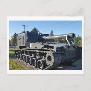 Carte Postale Obusier automoteur M110
