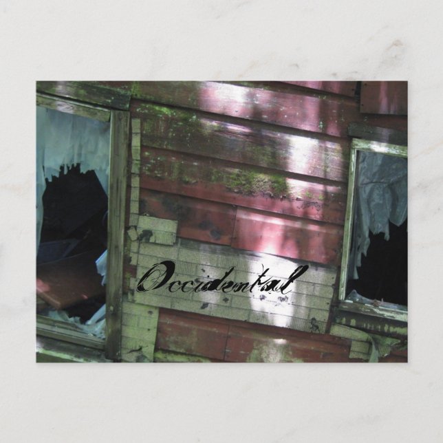 Carte Postale Occidental, CA (Devant)