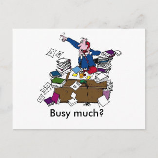 Carte Postale Occupé ?