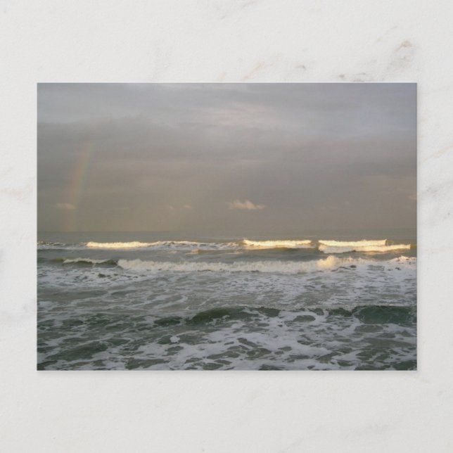 Carte postale Ocean and Rainbow Photography (Devant)