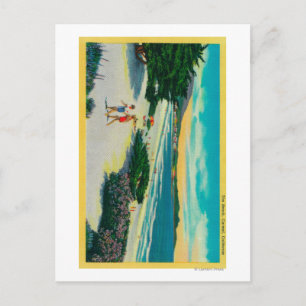 Carte Postale Ocean Beach à Carmel, CACarmel, CA