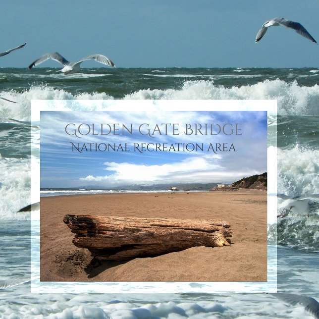 Carte Postale Ocean Beach, Cliff House, Gateway NRA, CA (Créateur téléchargé)