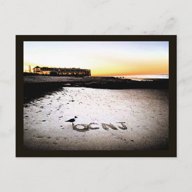 Carte Postale Ocean City, New Jersey Sunrise Post Card (Devant)