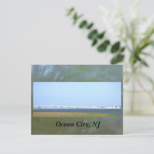 Carte Postale Ocean City, pont NJ