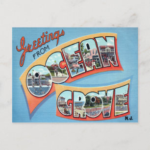 Carte postale Ocean Grove New Jersey