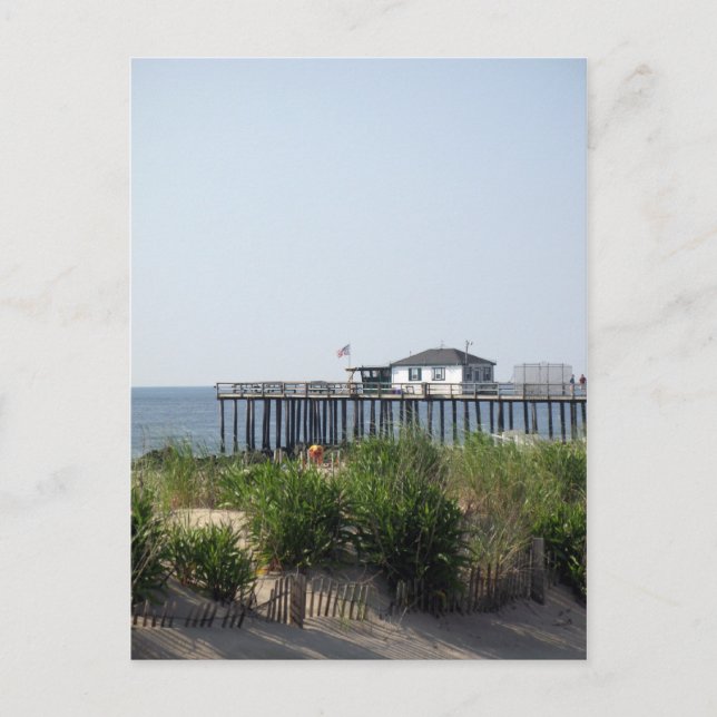 Carte Postale Ocean Grove NJ Beach (Devant)