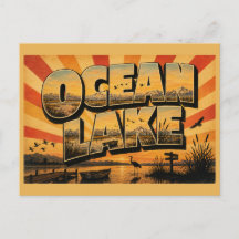 Ocean Lake WY Zones Humides Montagnes Art Faunique